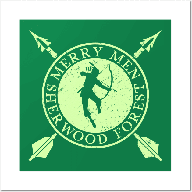 Merry Men Wall Art by nickbeta